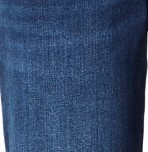 dark blue heavy wash with 3D pleats